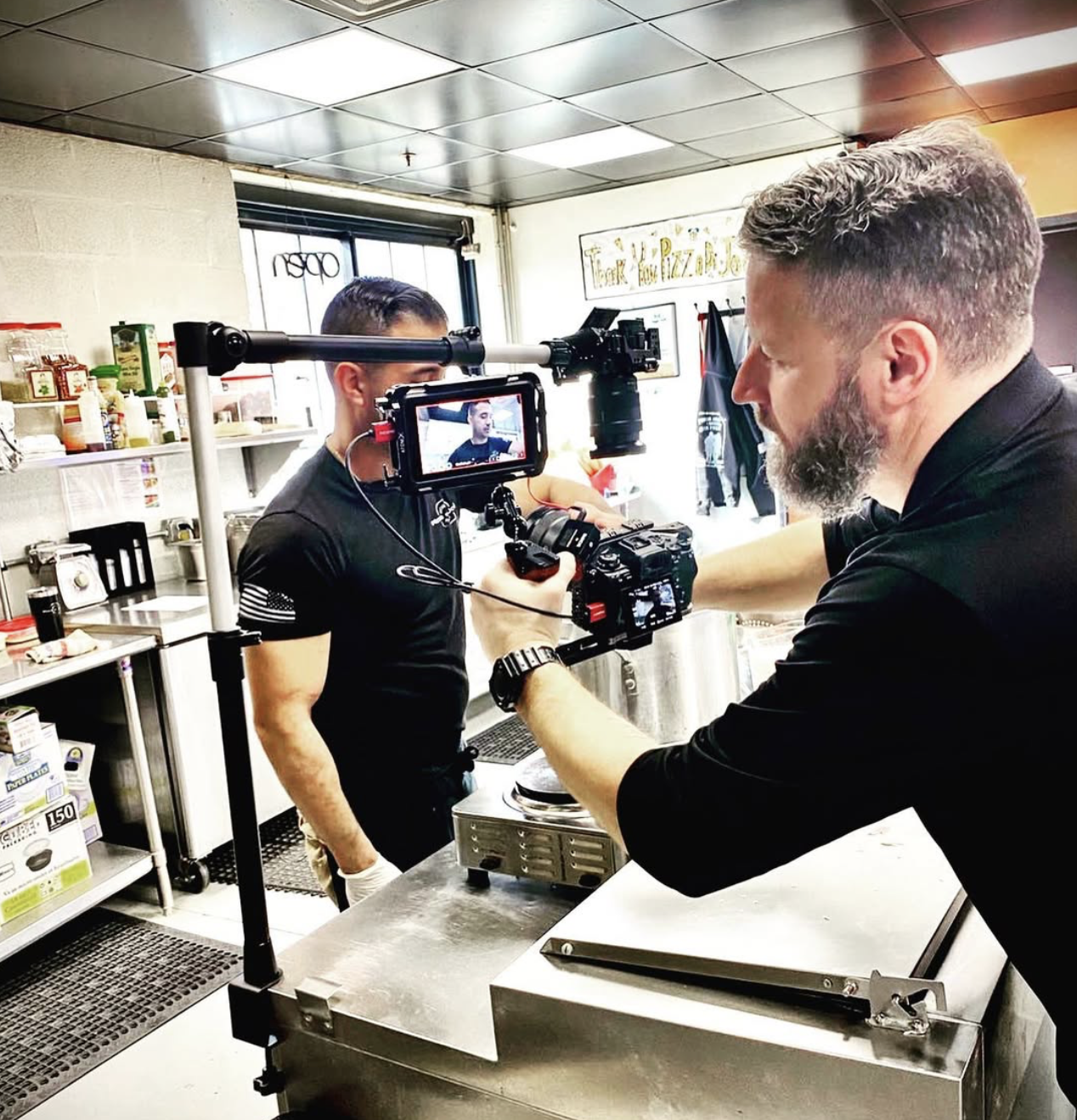 Recording some Pizza making in Baltimore, MD